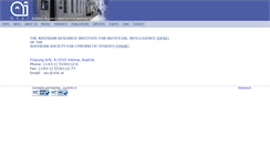 Desktop Screenshot of ofai.at