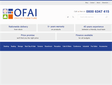 Tablet Screenshot of ofai.co.uk